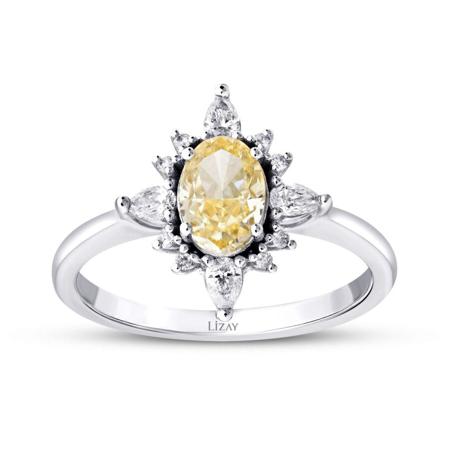 2,04 Carat Diamond Fancy Ring