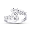 1,08 Carat Diamond Pear Ring