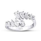 1,08 Carat Diamond Pear Ring