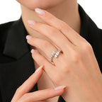 1,08 Carat Diamond Pear Ring