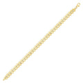 Gold Stone Triangle Bracelet