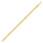 Gold Stone Triangle Bracelet
