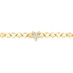 Gold Asymmetric Star Bracelet
