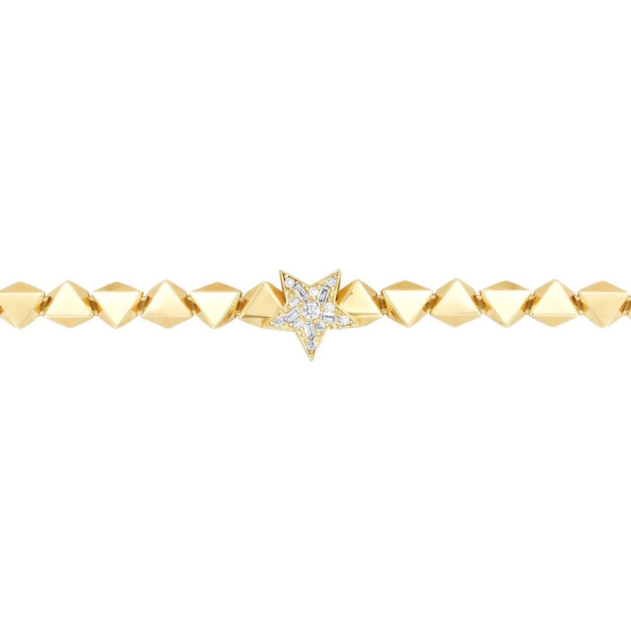 Gold Asymmetric Star Bracelet