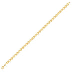 Gold Hexagon Bracelet