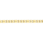 Gold Disc-Pattern Bracelet