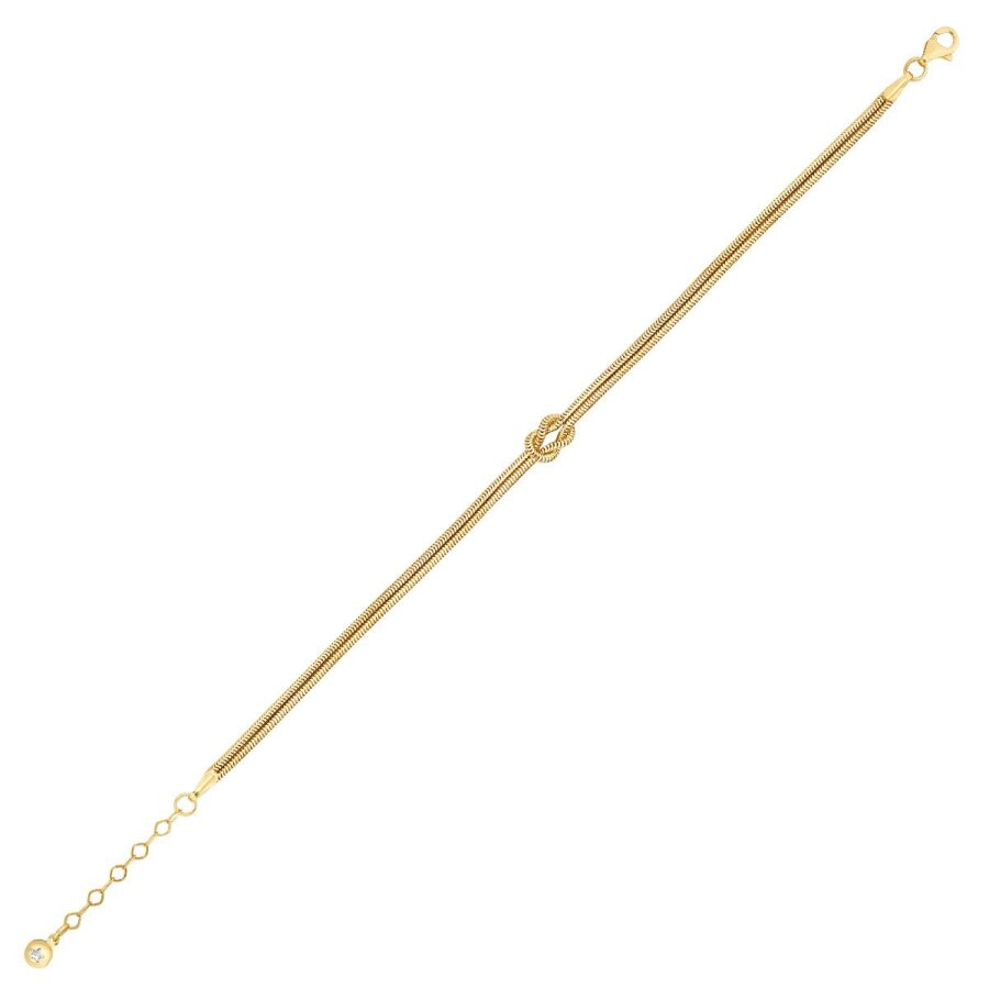 Gold Knot Bracelet