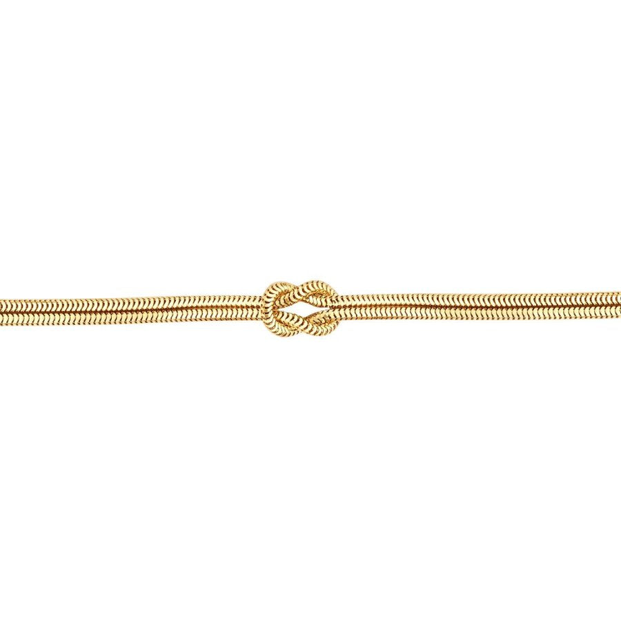 Gold Knot Bracelet