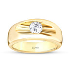 Gold Shaped Stone Ring