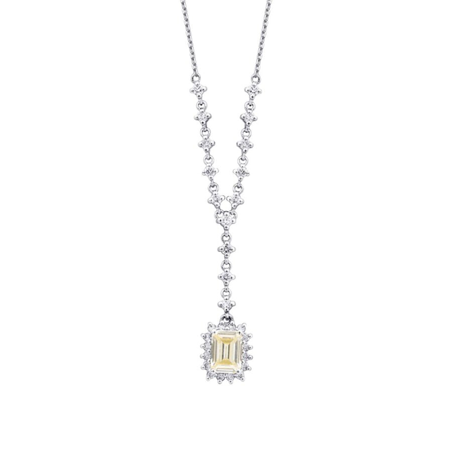 2.12 Carat Diamond Fancy Necklace