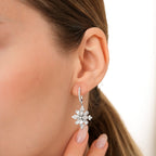 1.76 Carat Diamond Baguette Earrings