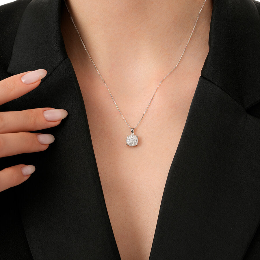 0.35 Carat Diamond Trend Necklace