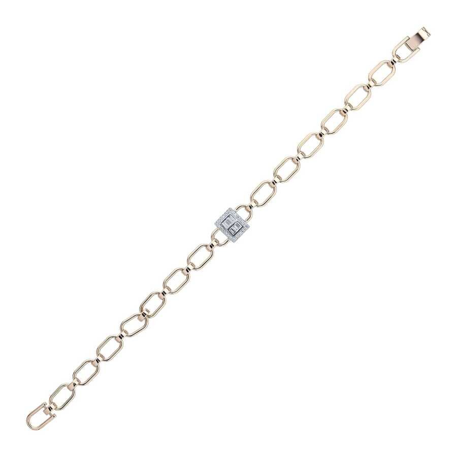 0,25 Carat Diamond Baguette Bracelet
