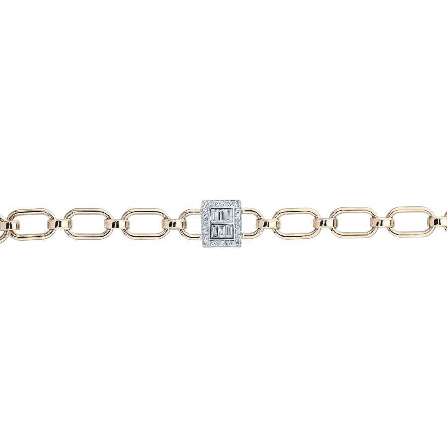 0.25 Carat Diamond Baguette Bracelet