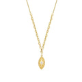 Gold North Star Chain Necklace