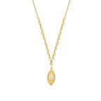 Gold North Star Chain Necklace
