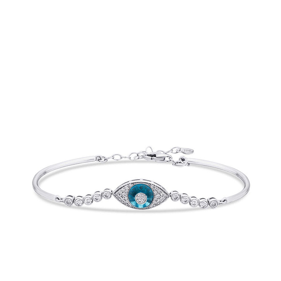 0,35 Carat Diamond Eye Bangle