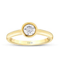0,50 Carat Diamond Solitaire Engagement Ring