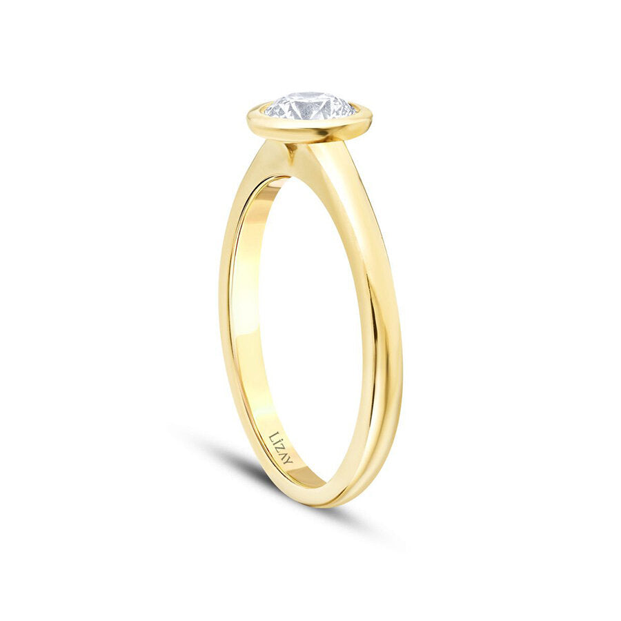 0,50 Carat Diamond Solitaire Engagement Ring