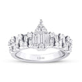 0,97 Carat Diamond Baguette Ring