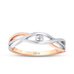 0,05 Carat Diamond Trend Ring