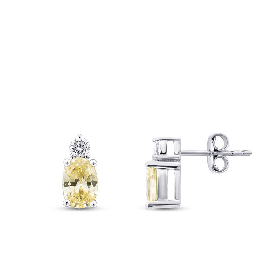 2.52 Carat Diamond Fancy Earrings
