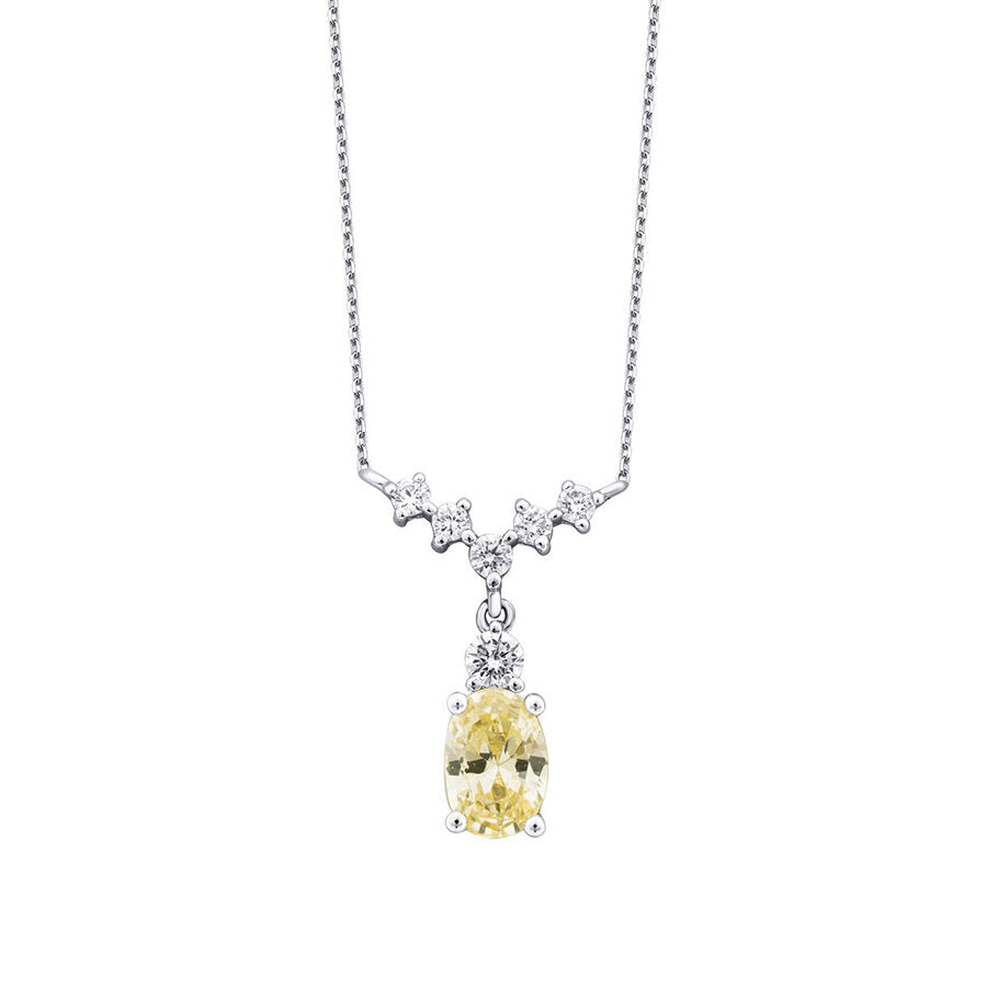 1.33 Carat Diamond Fancy Necklace