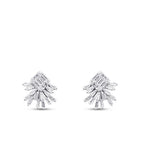 0.59 Carat Diamond Baguette Earrings