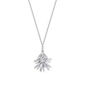 0,33 Carat Diamond Baguette Necklace