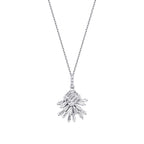 0,33 Carat Diamond Baguette Necklace