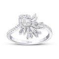 0.36 Carat Diamond Baguette Ring