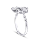 0.36 Carat Diamond Baguette Ring