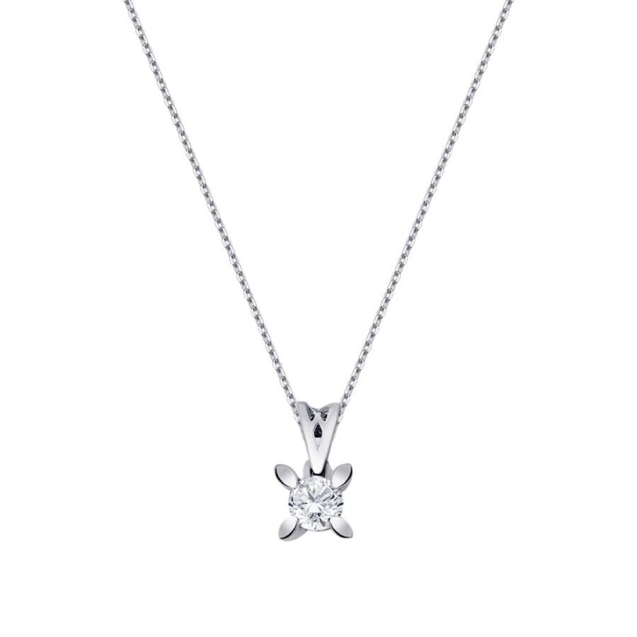 0.50 Carat Diamond Solitaire Necklace