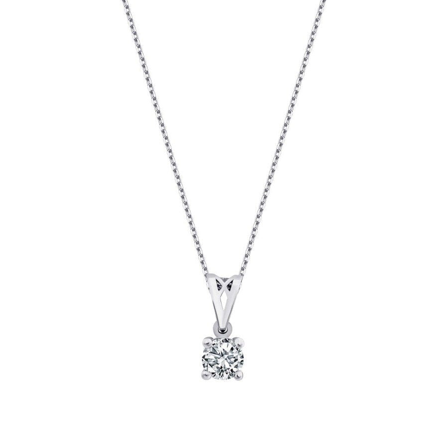 0,70 Carat Diamond Solitaire Necklace