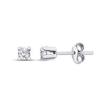 0,20 Carat Diamond Solitaire Earrings