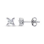 0,20 Carat Diamond Solitaire Earrings