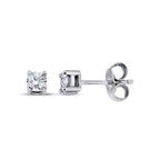 0,30 Carat Diamond Solitaire Earrings