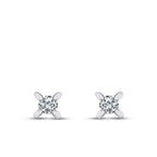 0,30 Carat Diamond Solitaire Earrings