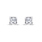 0,70 Carat Diamond Solitaire Earrings