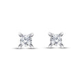 0,80 Carat Diamond Solitaire Earrings