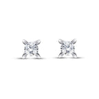 0,80 Carat Diamond Solitaire Earrings