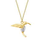 Gold Woodpecker Necklace