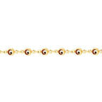 Gold Evil Eye Bead Bracelet