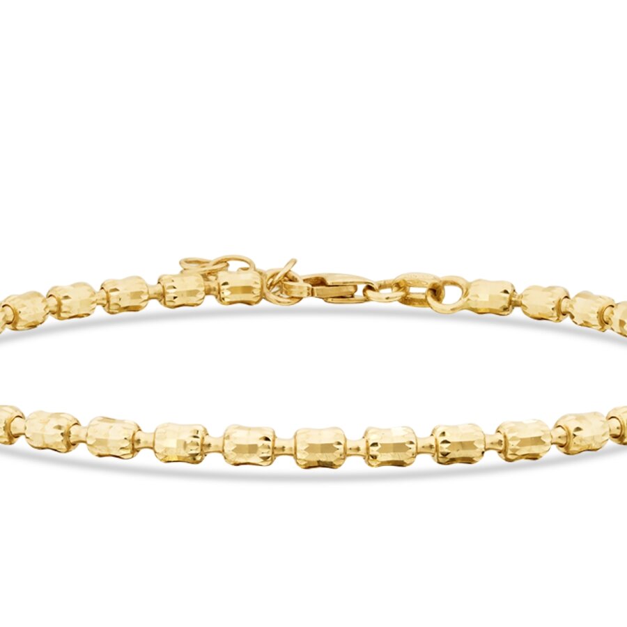 Gold Bead Bracelet