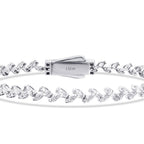 Gold Clasp Stone Bracelet