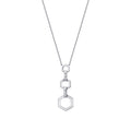 0,15 Carat Diamond Baguette Necklace