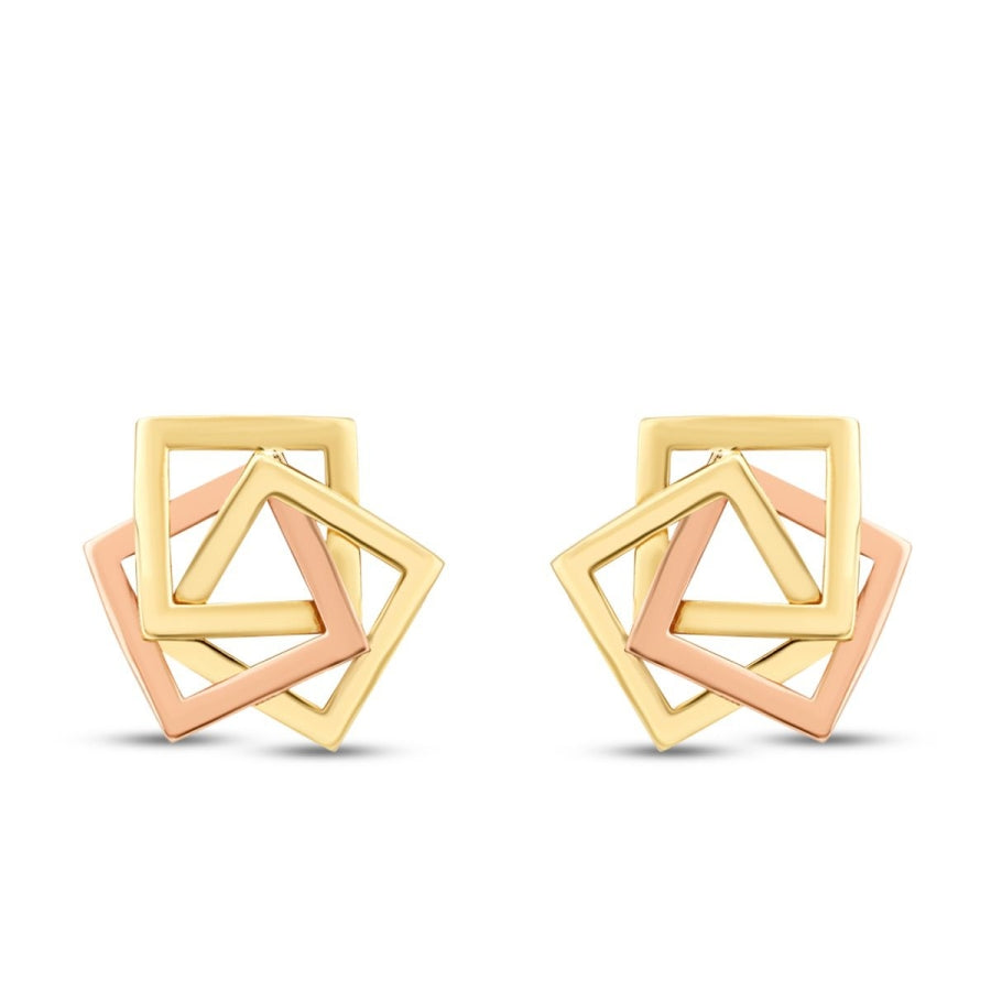 Gold Fashion Earrings