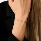 Gold Bead Bracelet