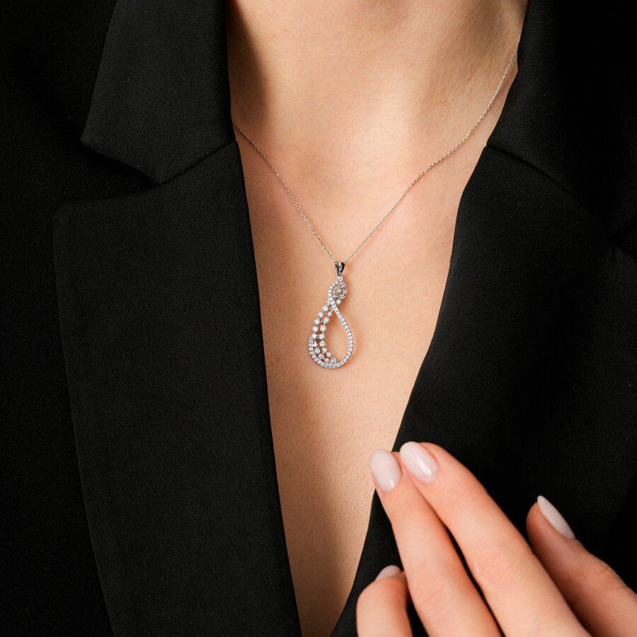 0,66 Carat Diamond Trend Necklace