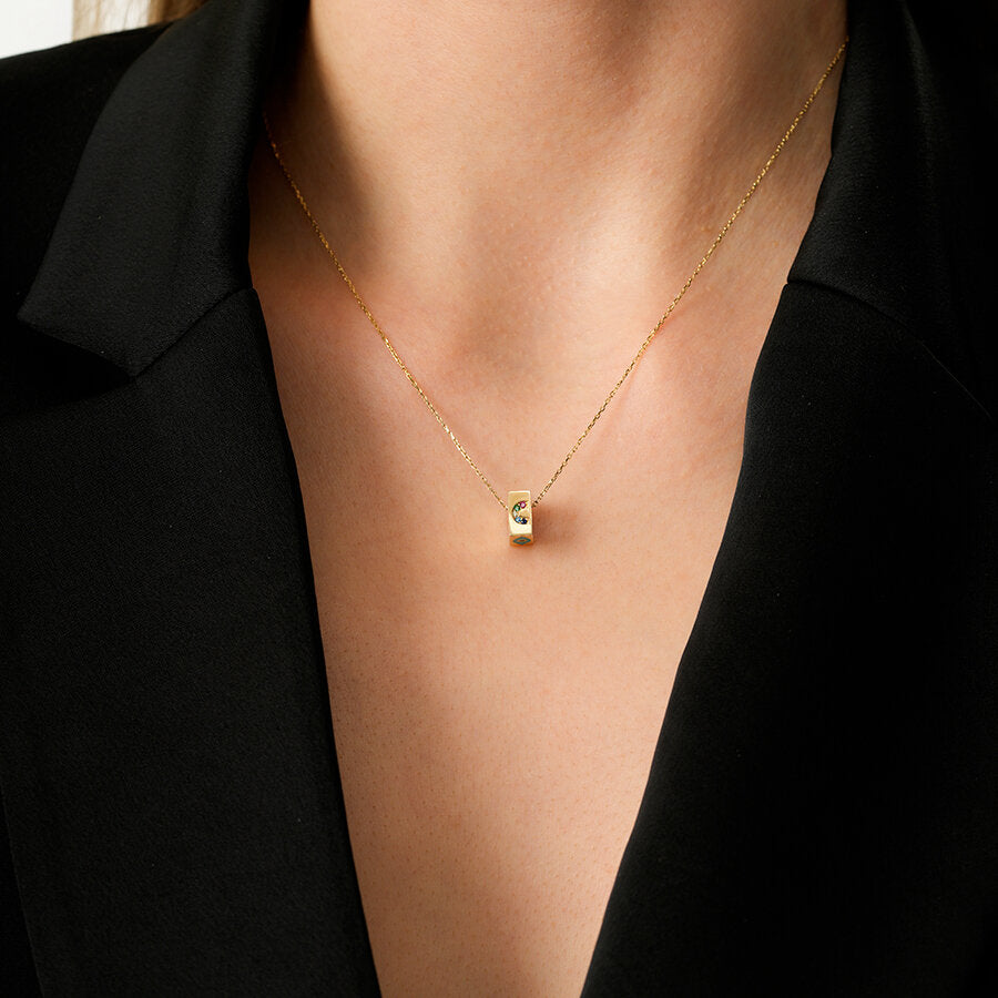 Gold Lucky Charm Necklace